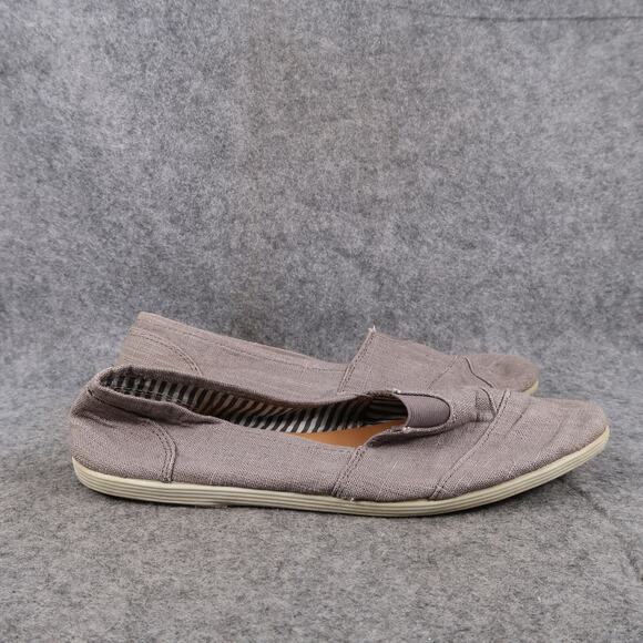 Soda Shoes Womens 9 Casual Slip On Flats Loafer Round Toe Canvas - Picture 1 of 11